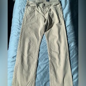 AG Adriano Goldschmeid Graduate khaki pants